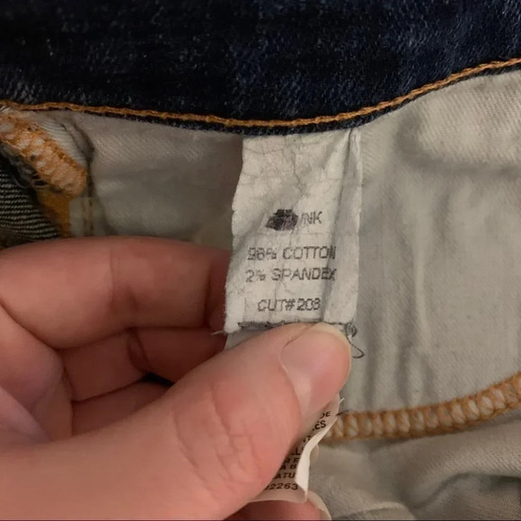 J Brand Blue Jean Cropped Size 27 Cut #208 - Picture 6 of 8